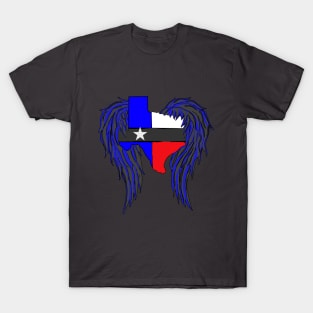 Texas Thin Grey Line T-Shirt